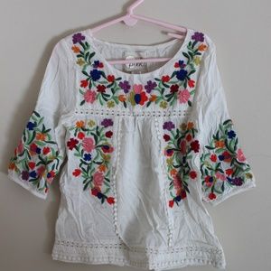 Peek embroidered shirt size 4-5